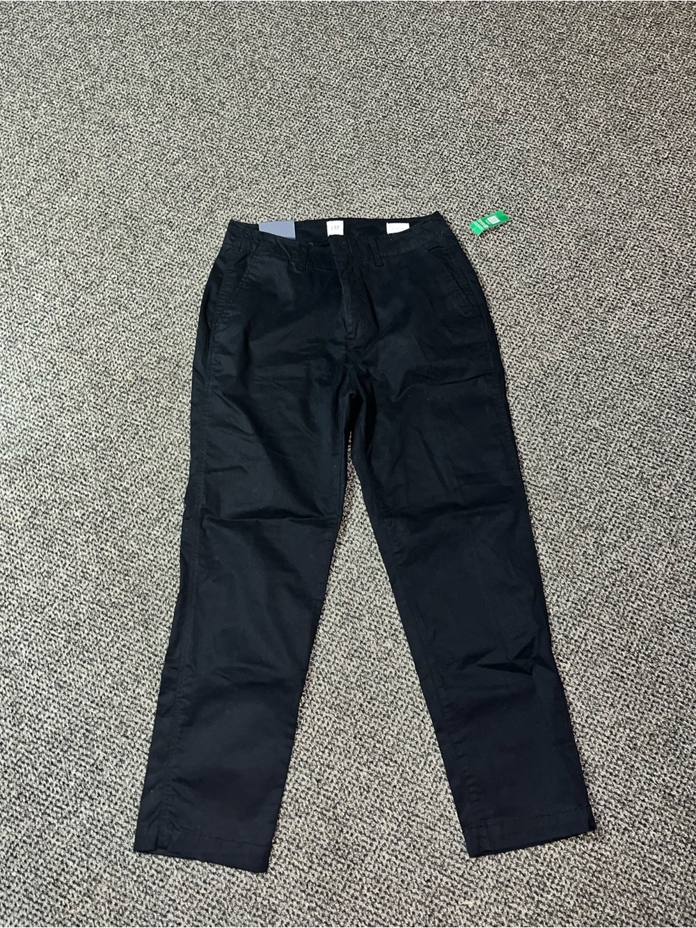 Women’s Gap Downtown Khaki Pants Size 8 Black BRAND NEW - 2255